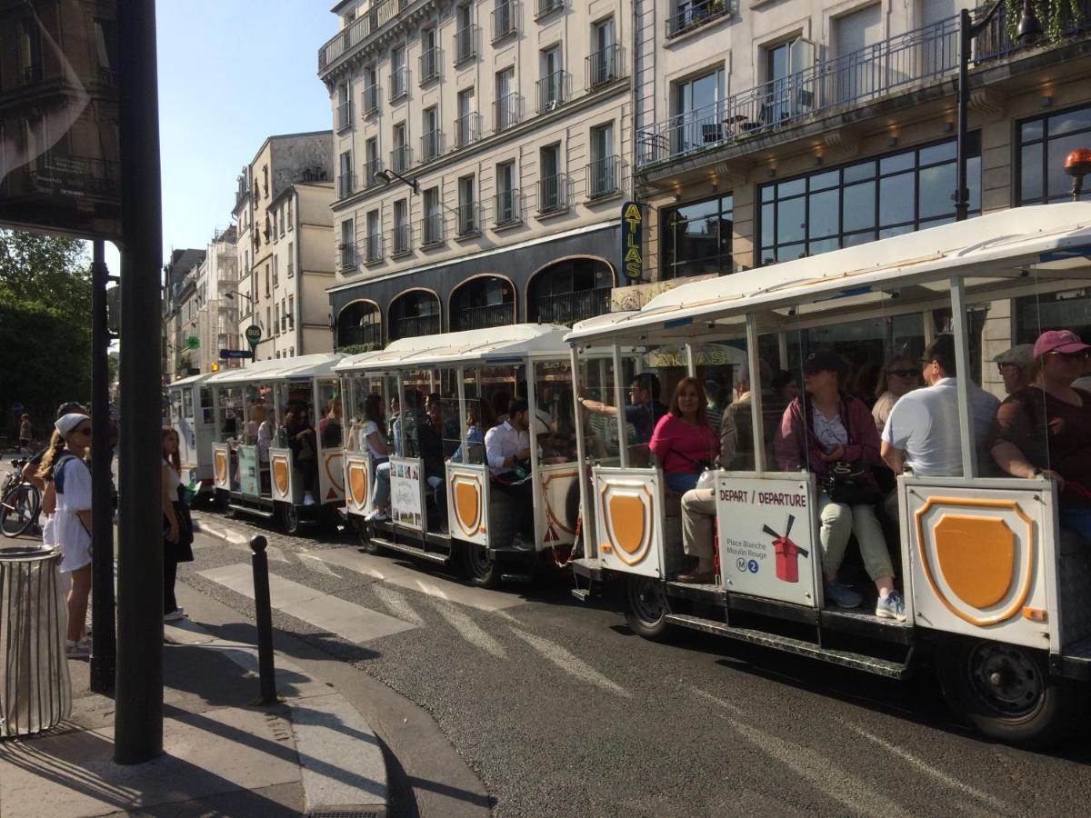 Studio Pigalle De 25 M2 - 2 Lits Simples Type Gigogne Pour 2 Personnes - Coeur Touristique De Paris - 2 Minutes De La Station Metro Pigalle ,Petit Train Vers La Butte Montmartre-Cabarets Moulin Rouge,Chez Michou-Restaurants Bouillon Pigalle,Berliner ภายนอก รูปภาพ