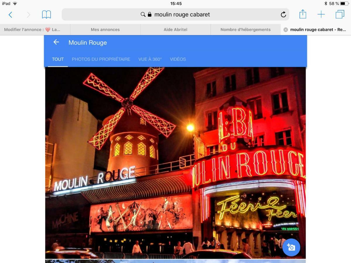 Studio Pigalle De 25 M2 - 2 Lits Simples Type Gigogne Pour 2 Personnes - Coeur Touristique De Paris - 2 Minutes De La Station Metro Pigalle ,Petit Train Vers La Butte Montmartre-Cabarets Moulin Rouge,Chez Michou-Restaurants Bouillon Pigalle,Berliner ภายนอก รูปภาพ